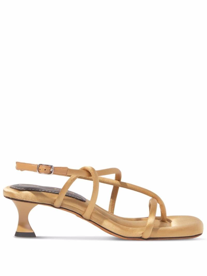 Proenza Schouler Square Strappy 50mm sandals - Neutrals von Proenza Schouler