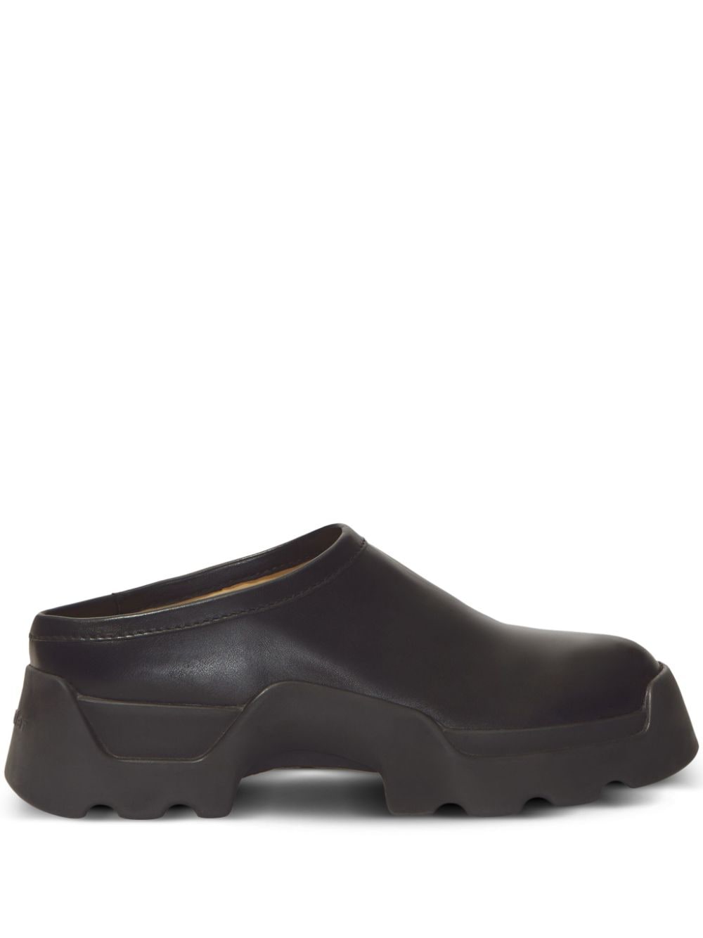 Proenza Schouler Stomp leather clogs - Black von Proenza Schouler