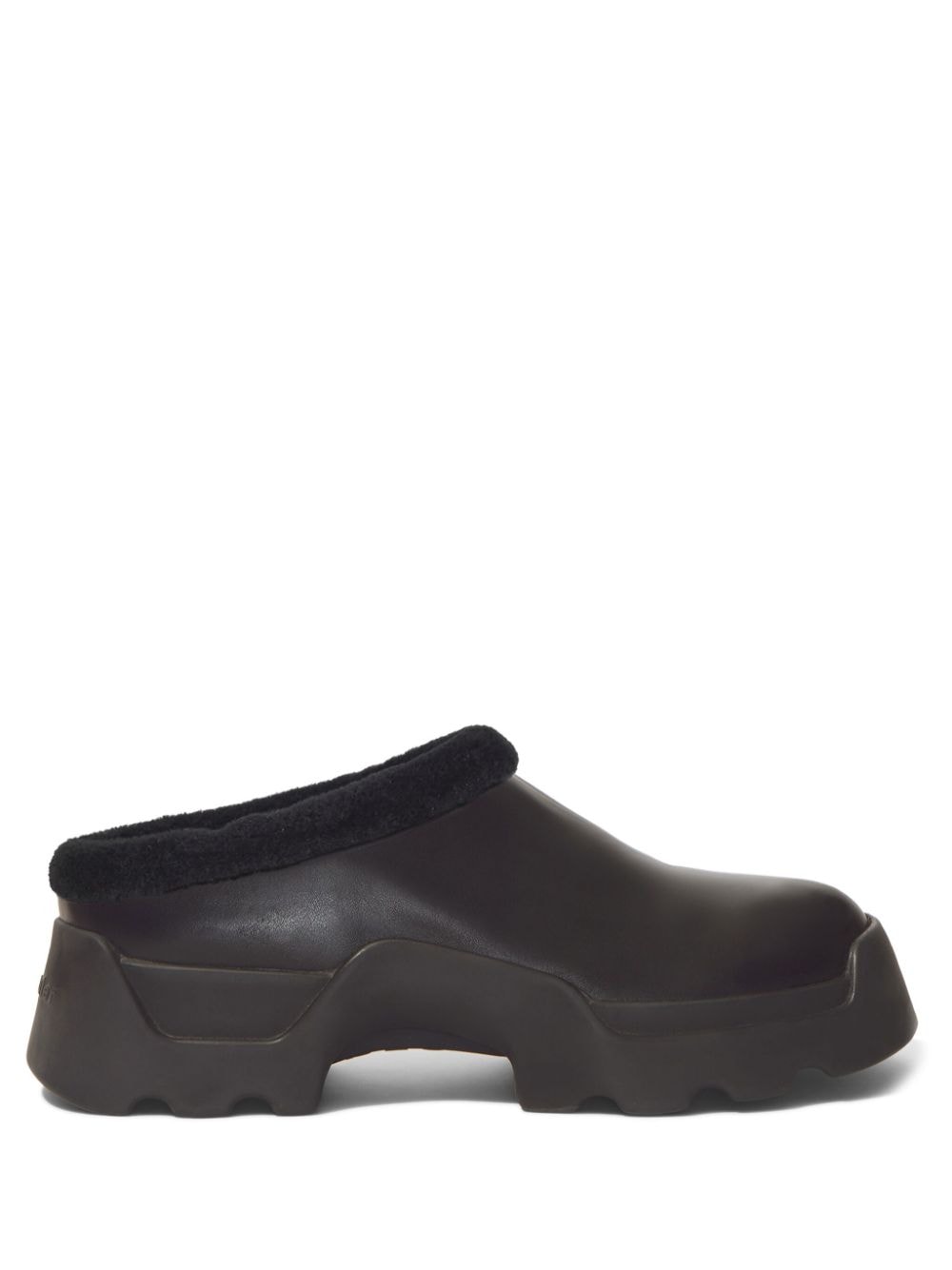 Proenza Schouler Stomp shearling leather mules - Black von Proenza Schouler