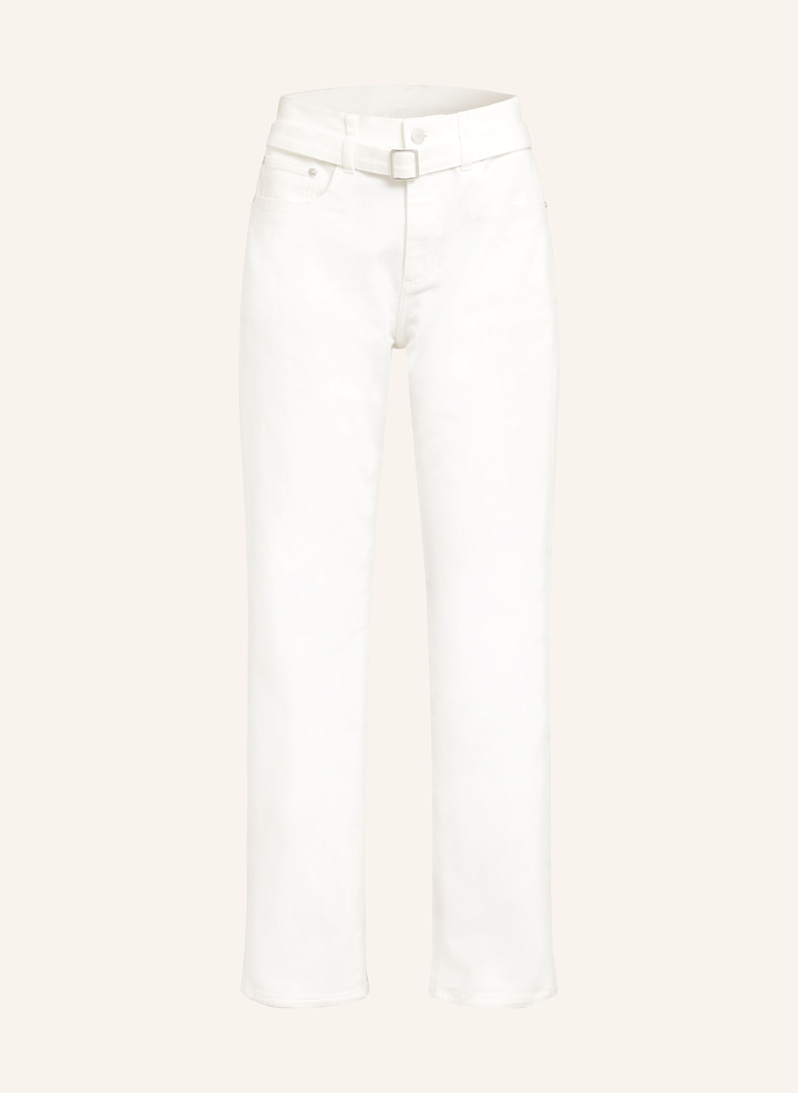 Proenza Schouler Straight Jeans Ellsworth weiss von Proenza Schouler