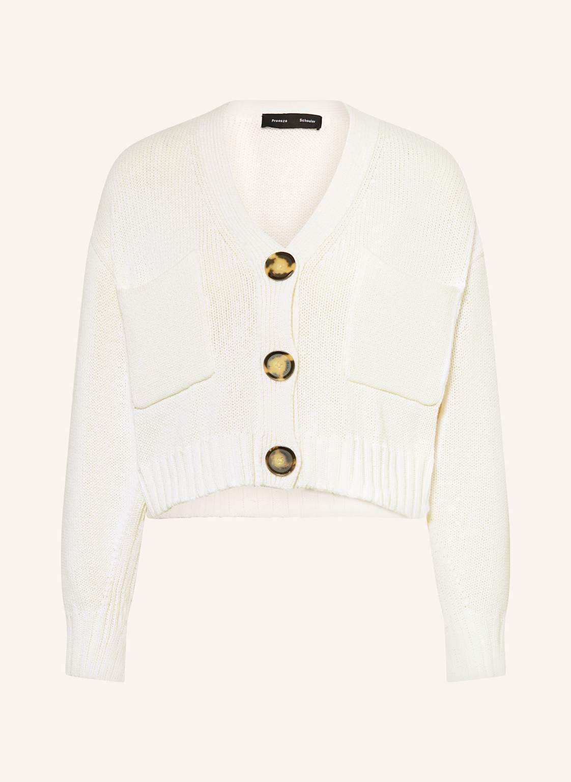 Proenza Schouler Strickjacke Sofia weiss Proenza Schouler Strickjacke Sofia weiss von Proenza Schouler