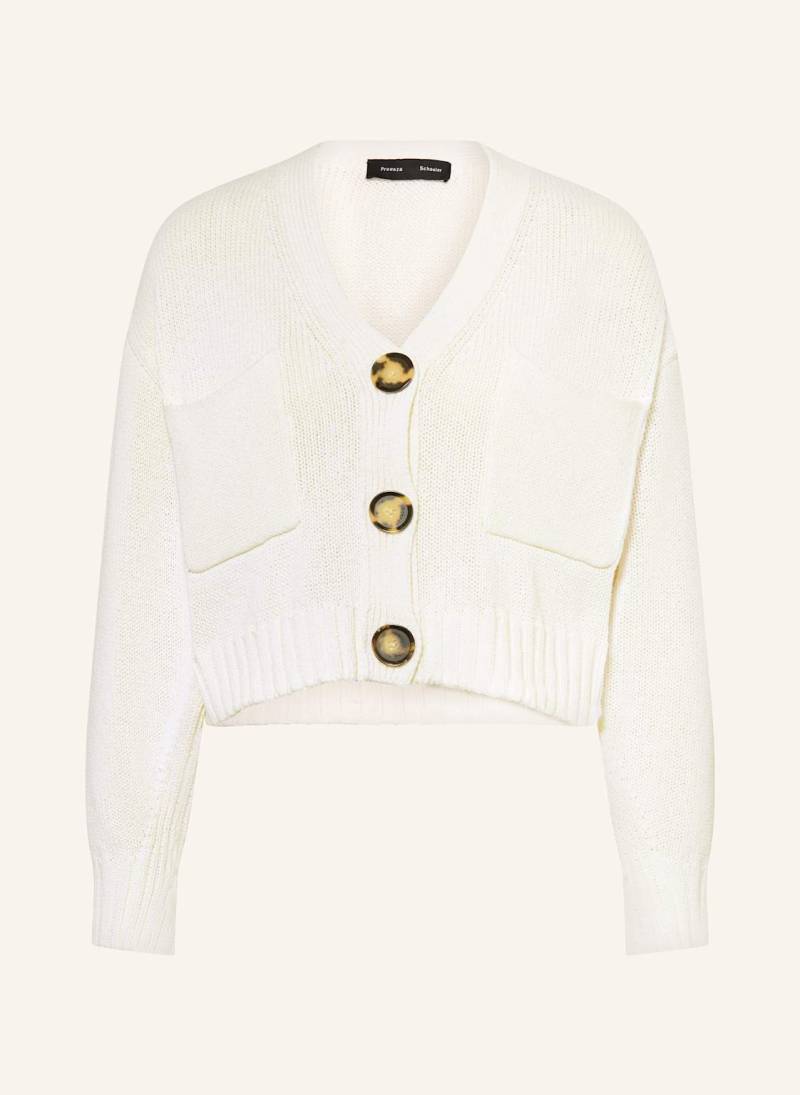 Proenza Schouler Strickjacke Sofia weiss von Proenza Schouler