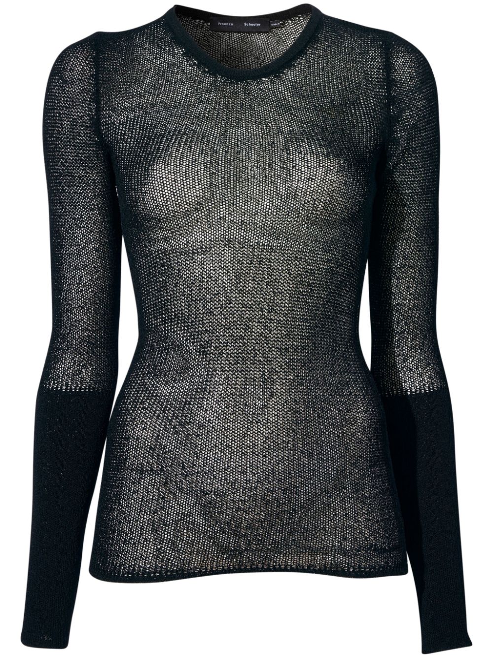 Proenza Schouler Willa mesh jumper - Black von Proenza Schouler