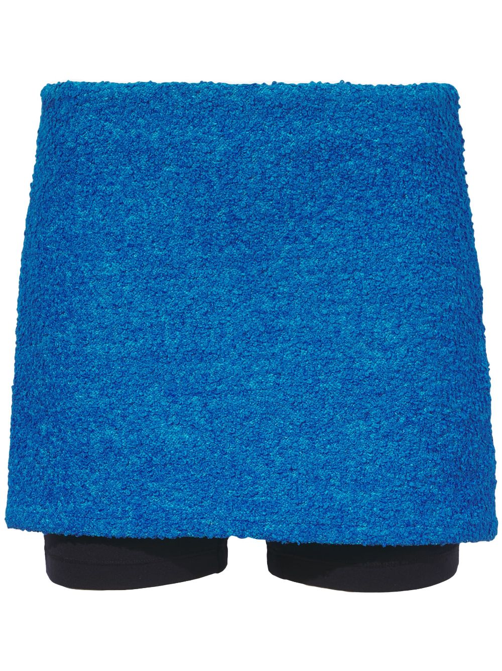 Proenza Schouler bouclé tweed skirt - Blue von Proenza Schouler