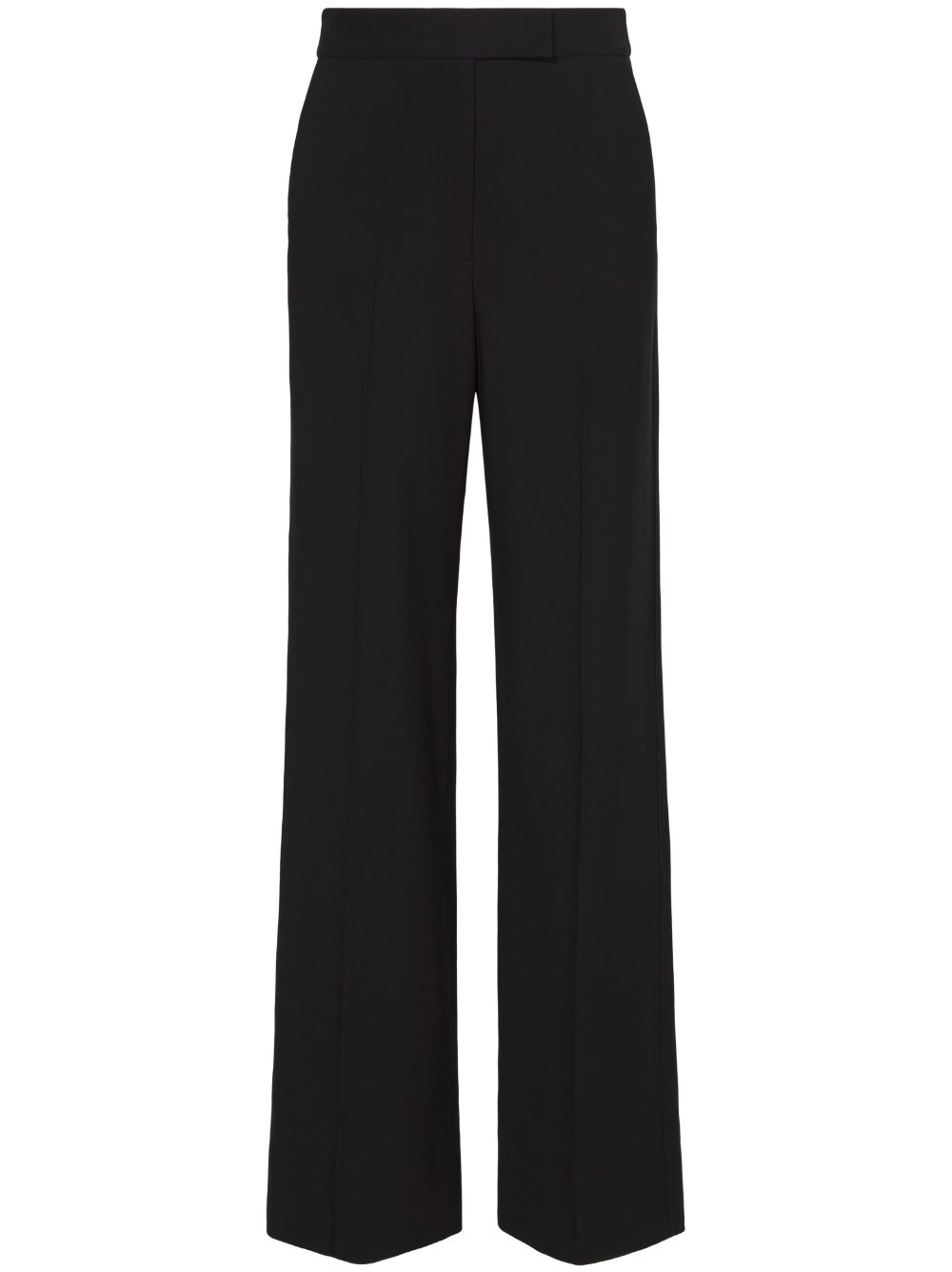 Proenza Schouler crepe pressed-crease tailored trousers - Black von Proenza Schouler