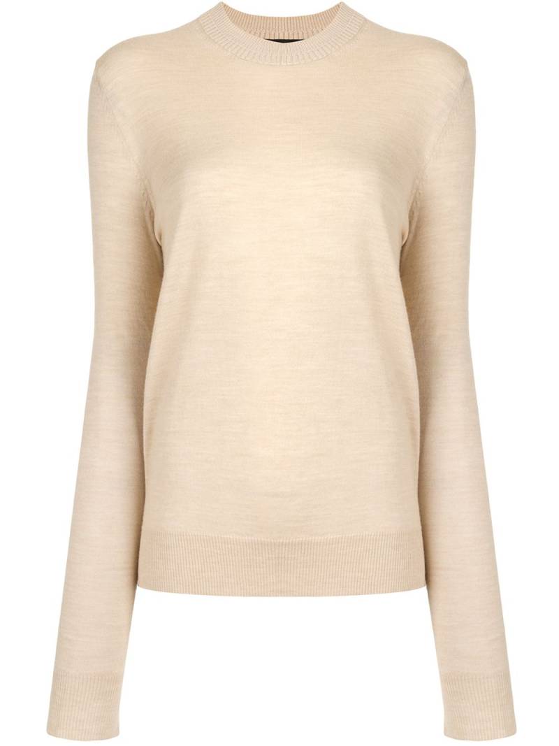 Proenza Schouler crew neck jumper - Yellow von Proenza Schouler