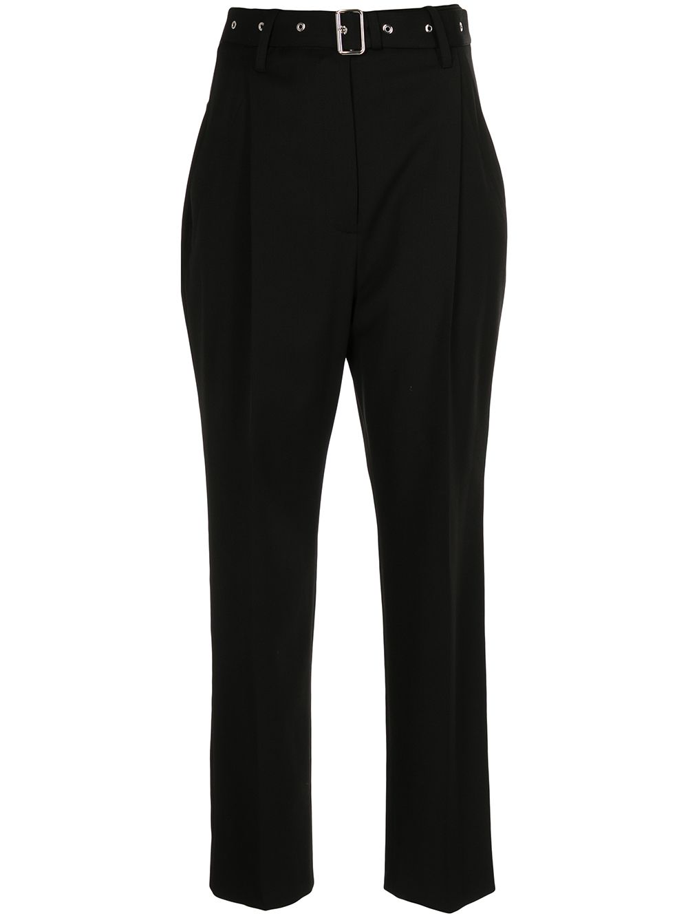 Proenza Schouler cropped suiting carrot leg trousers - Black von Proenza Schouler