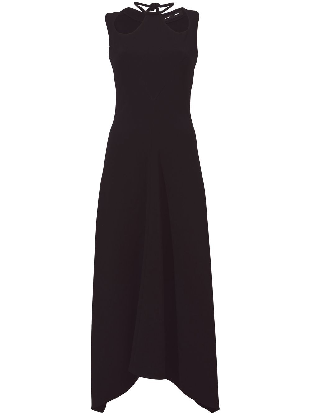 Proenza Schouler matte crepe dress - Black von Proenza Schouler