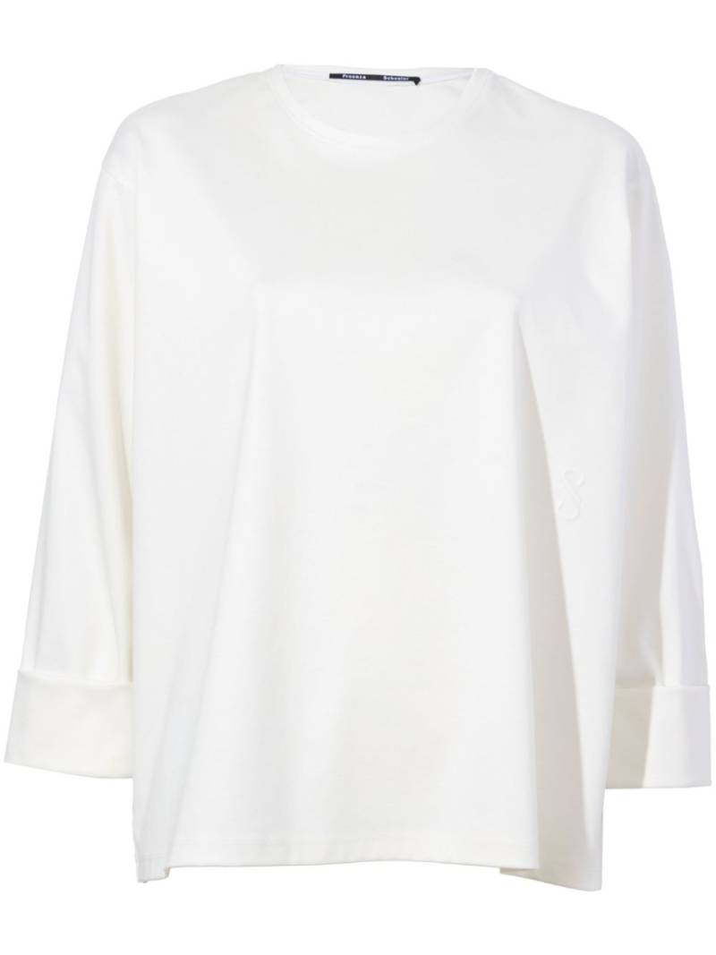 Proenza Schouler eco cotton Olson t-shirt - White von Proenza Schouler