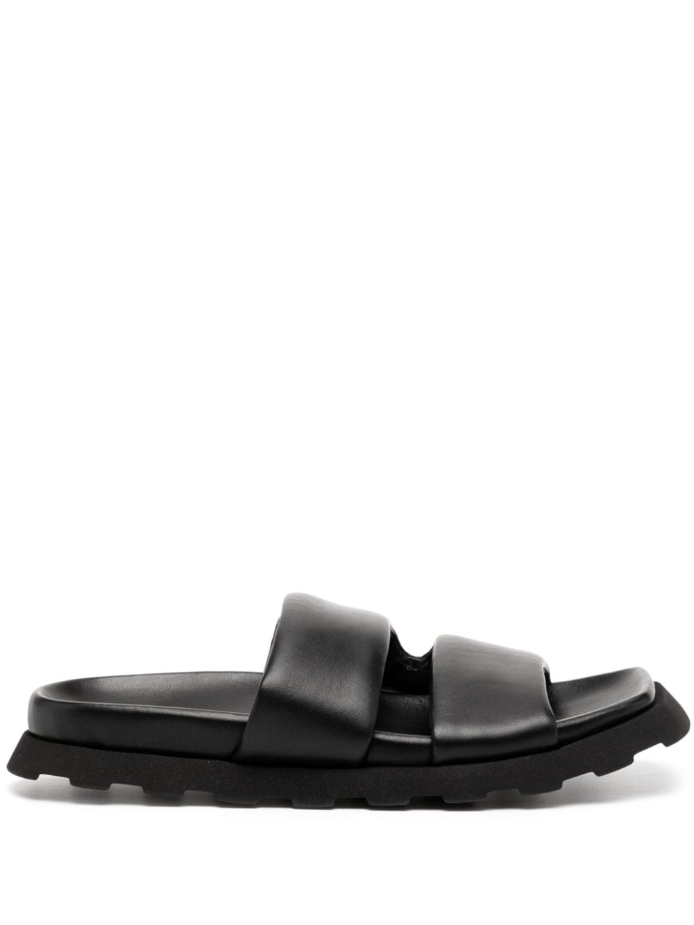 Proenza Schouler leather open-toe slides - Black von Proenza Schouler