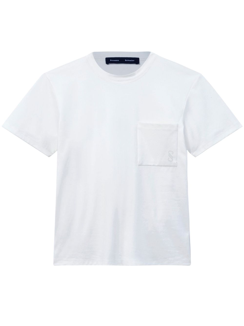 Proenza Schouler logo-print organic cotton T-shirt - White von Proenza Schouler