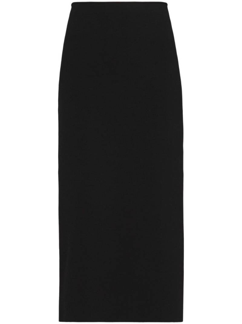 Proenza Schouler low-rise fine-knit skirt - Black von Proenza Schouler