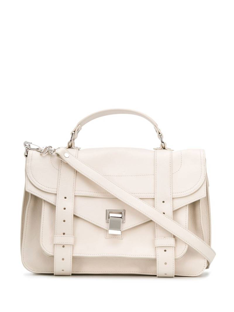 Proenza Schouler medium PS1 satchel bag - White von Proenza Schouler