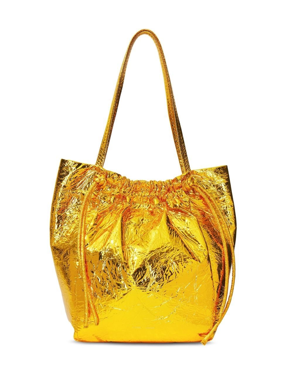 Proenza Schouler metallic drawstring tote bag - Gold von Proenza Schouler