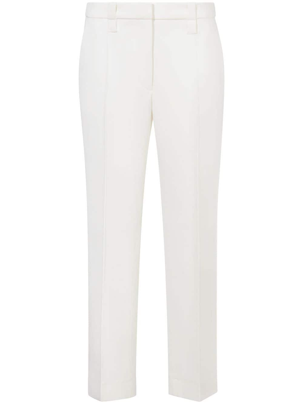 Proenza Schouler straight-leg suiting tailored trousers - White von Proenza Schouler