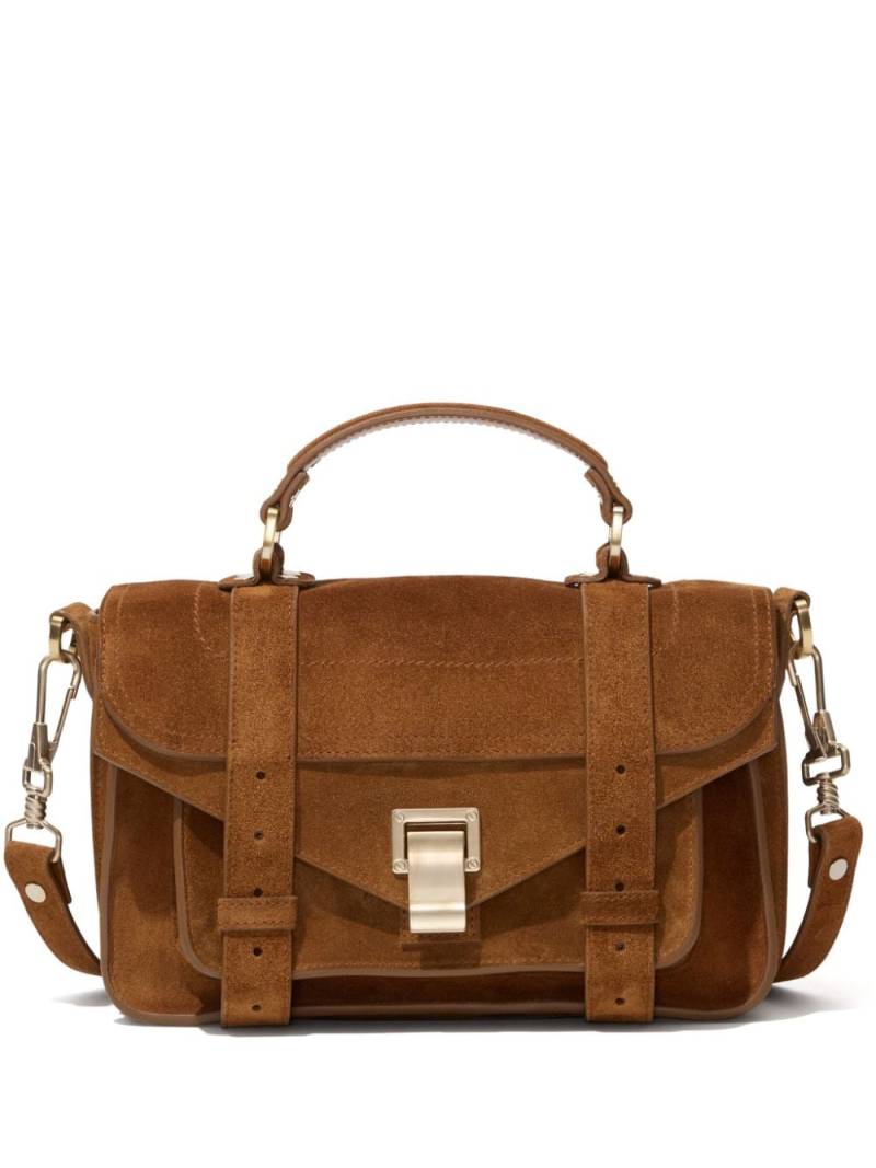 Proenza Schouler mini PS1 crossbody bag - Brown von Proenza Schouler