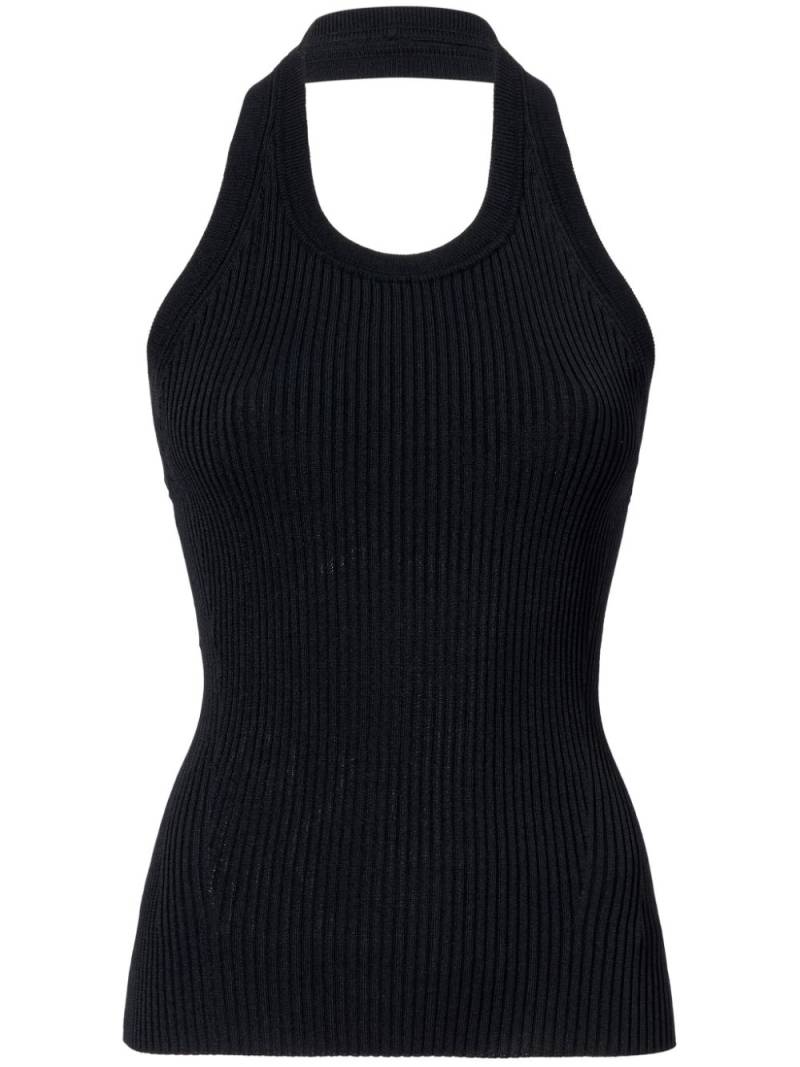 Proenza Schouler ribbed halterneck top - Black von Proenza Schouler