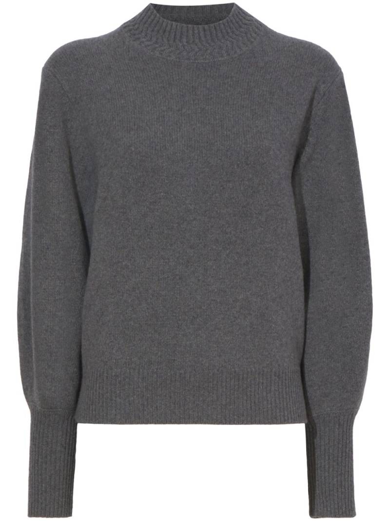 Proenza Schouler ribbed-knit balloon-sleeves jumper - Grey von Proenza Schouler