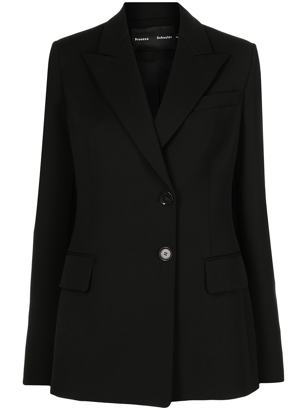 Proenza Schouler single-breasted wool blazer - Black von Proenza Schouler