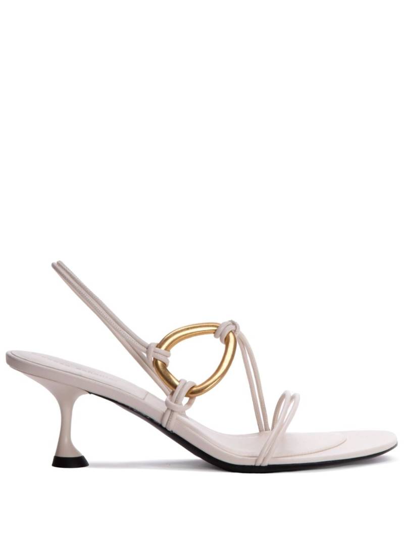 Proenza Schouler slingback leather sandals - White von Proenza Schouler