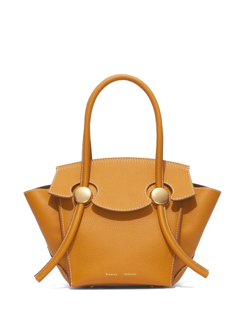 Proenza Schouler small Contrast Stitch tote bag - Brown von Proenza Schouler