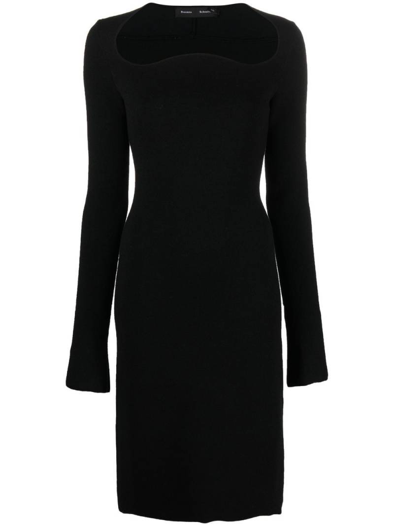 Proenza Schouler textured knit dress - Black von Proenza Schouler