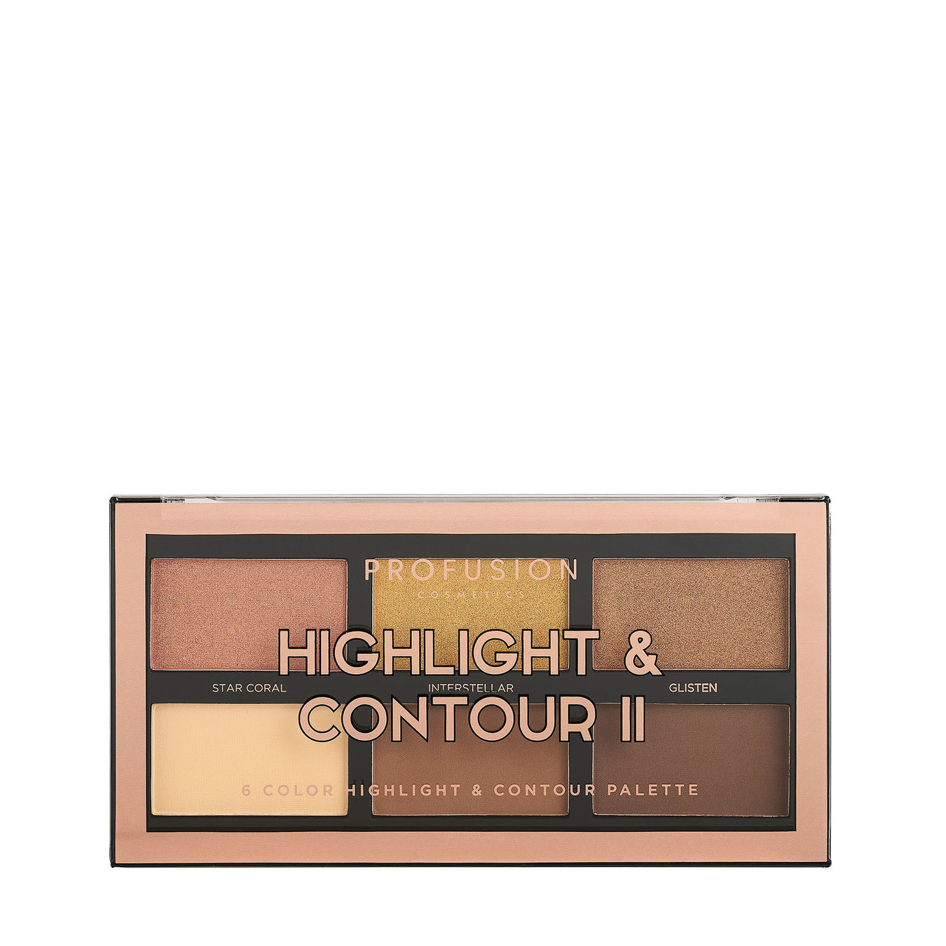 PROFUSION Highlight & Contour II 6 Color Highlight & Contour Palette 1ST von Profusion