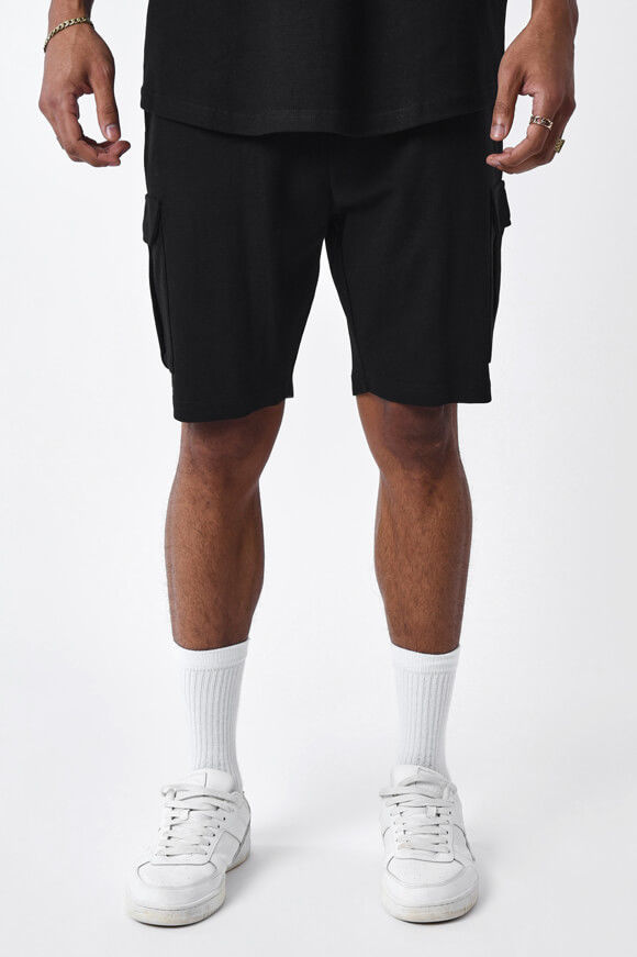 Project X Cargoshorts aus Waffelstoff | Black | Herren  | L von Project X