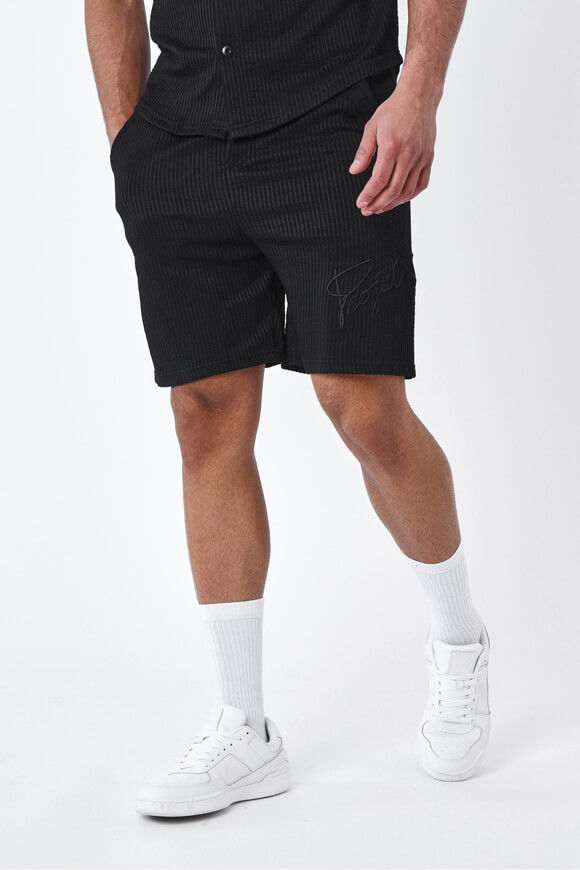 Project X Shorts mit Strukturstoff | Black | Herren  | L von Project X