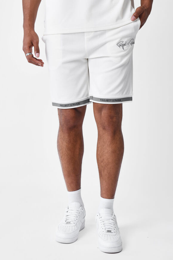 Project X Strukturierte Stoffshorts | Offwhite | Herren  | L von Project X