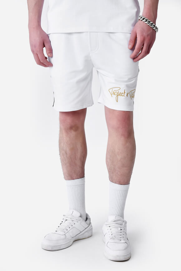 Project X Sweatshorts | White | Herren  | L von Project X