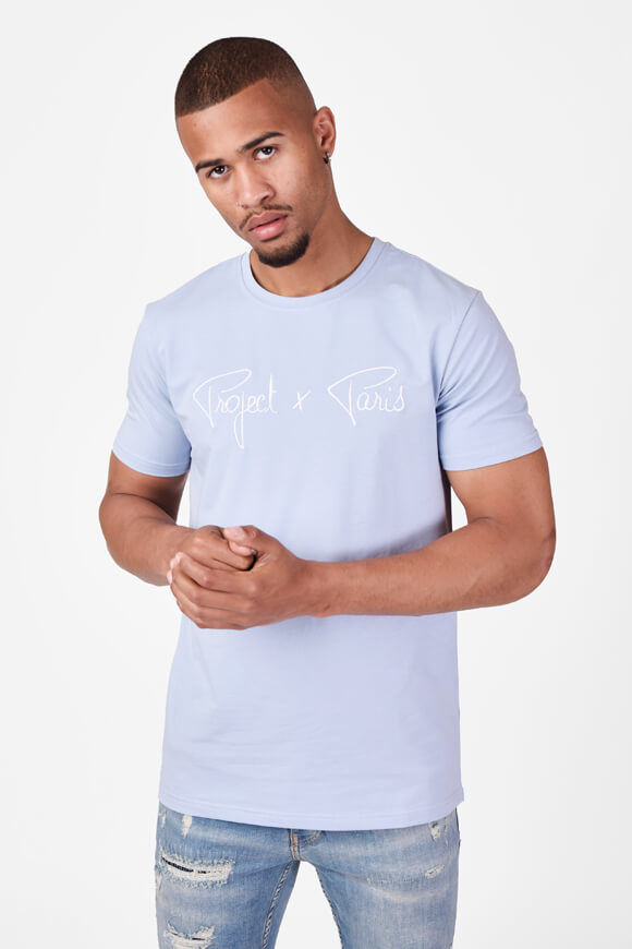 Project X T-Shirt | Light Blue | Herren  | L von Project X