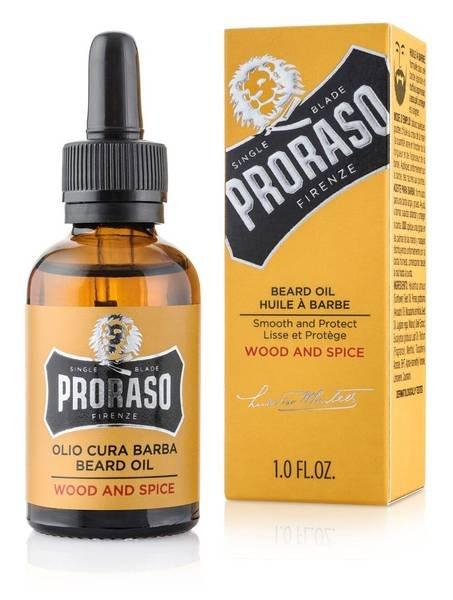 Bartöl Wood & Spice 30ml Damen  30ml von Proraso