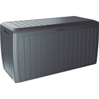 Auflagenbox Board Plus Anthrazit 290L Rollen von Casaria®