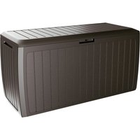 Auflagenbox Board Plus Braun 290L Rollen von Casaria®