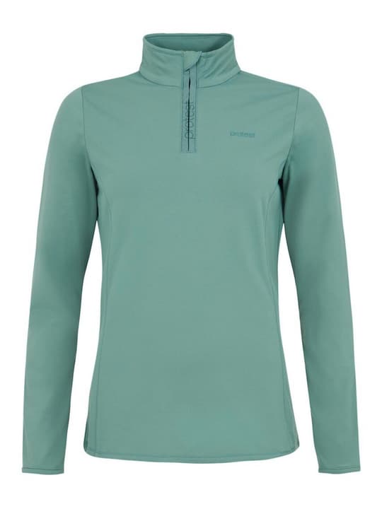 Protest Fabriz 1/4 zip top Pullover smaragd von Protest