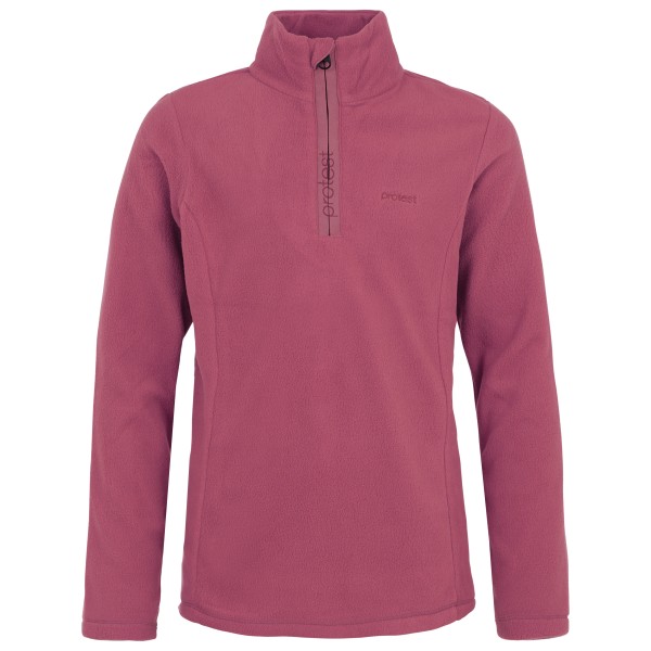 Protest - Girl's Mutey JR 1/4 Zip Top - Fleecepullover Gr 104 rosa von Protest