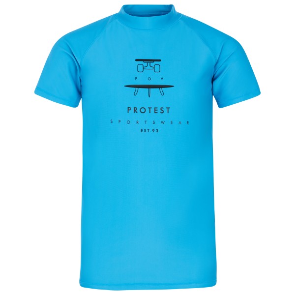 Protest - Kid's PRTEric Rashguard Short Sleeve - Lycra Gr 104 blau Protest - Kid's PRTEric Rashguard Short Sleeve - Lycra Gr 104 blau von Protest