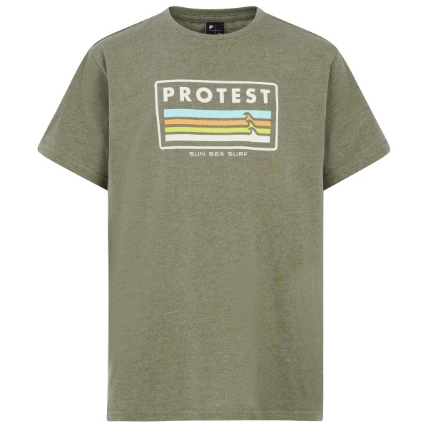 Protest - Kid's PRTMarius - T-Shirt Gr 104;116;128;140;152;164;176 beige;blau;oliv;rot;türkis von Protest