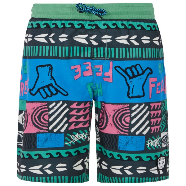 Protest - Kid's PRTRonald - Boardshorts Gr 116 blau von Protest