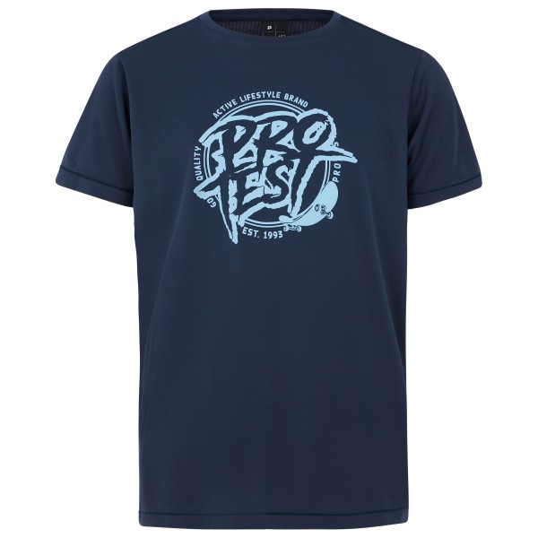 Protest - Kid's Prtisland Rashguard Short Sleeves - Lycra Gr 116 blau von Protest