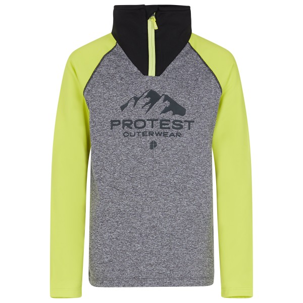 Protest - Kid's Prtraf 1/4 Zip Active Top - Fleecepullover Gr 104 grau von Protest