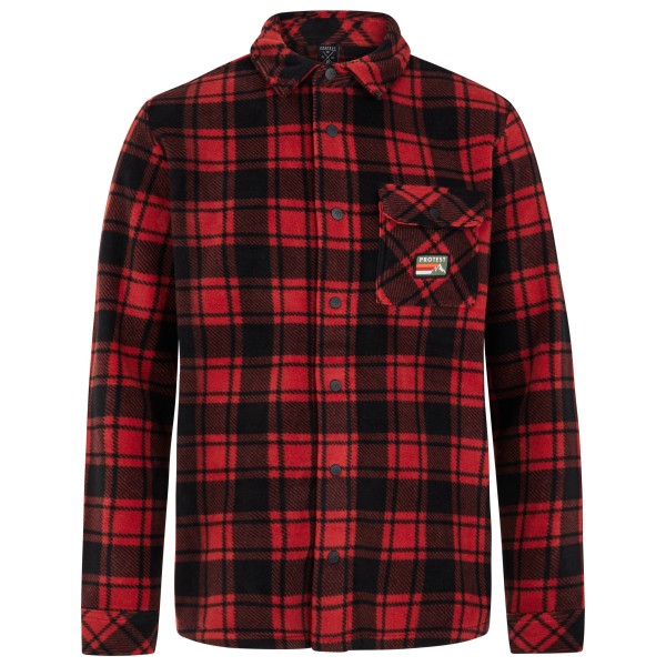 Protest - Prtoutwell Outdoor Overshirt - Hemd Gr L rot von Protest