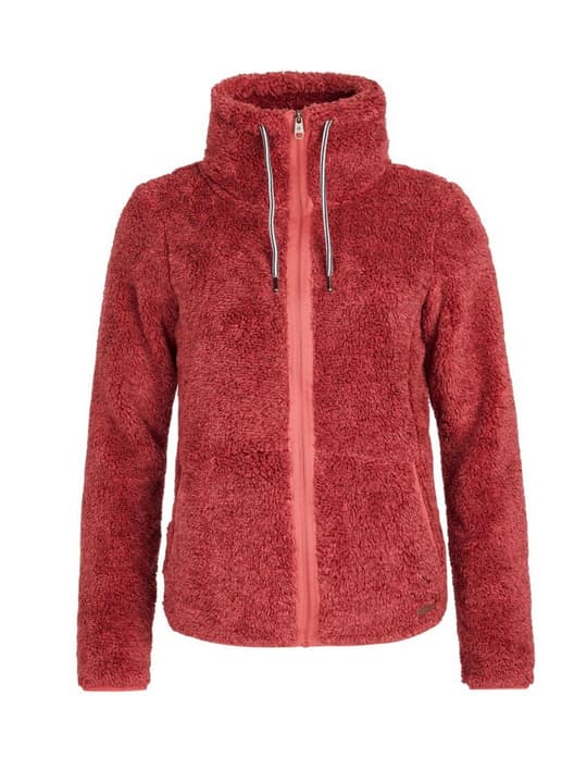 Protest Riri full zip top Fleecejacke dunkelrot von Protest