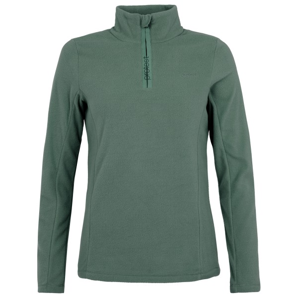 Protest - Women's Mutez 1/4 Zip Top - Fleecepullover Gr 36 - S oliv von Protest