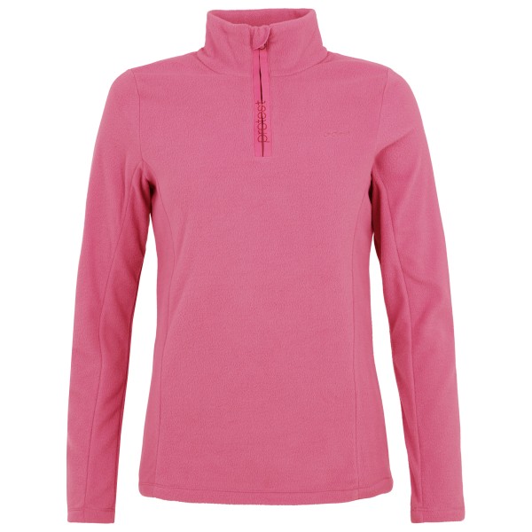 Protest - Women's Mutez 1/4 Zip Top - Fleecepullover Gr 36 - S rosa von Protest