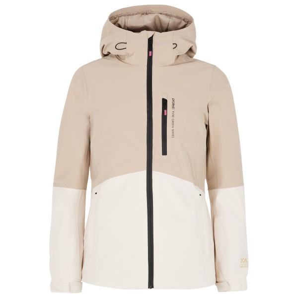 Protest - Women's Prtdisk Snowjacket - Skijacke Gr S/36;XL/42;XS/34 beige/weiß;rosa von Protest