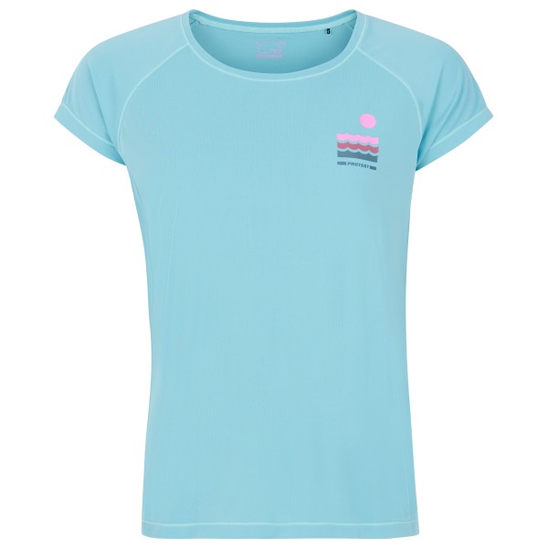 Protest - Women's Prtixy Surf T Short Sleeves - Lycra Gr 34 blau von Protest