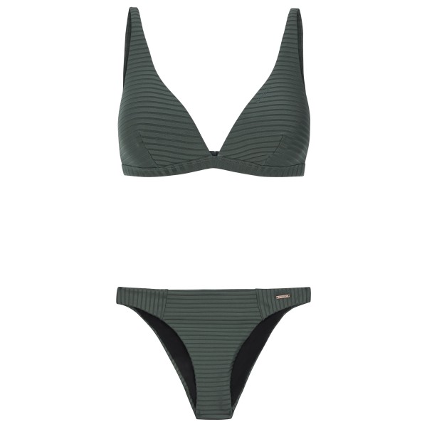 Protest - Women's Prtmaudy Triangle Bikini - Bikini Gr 34;38;40;42 grau;schwarz von Protest