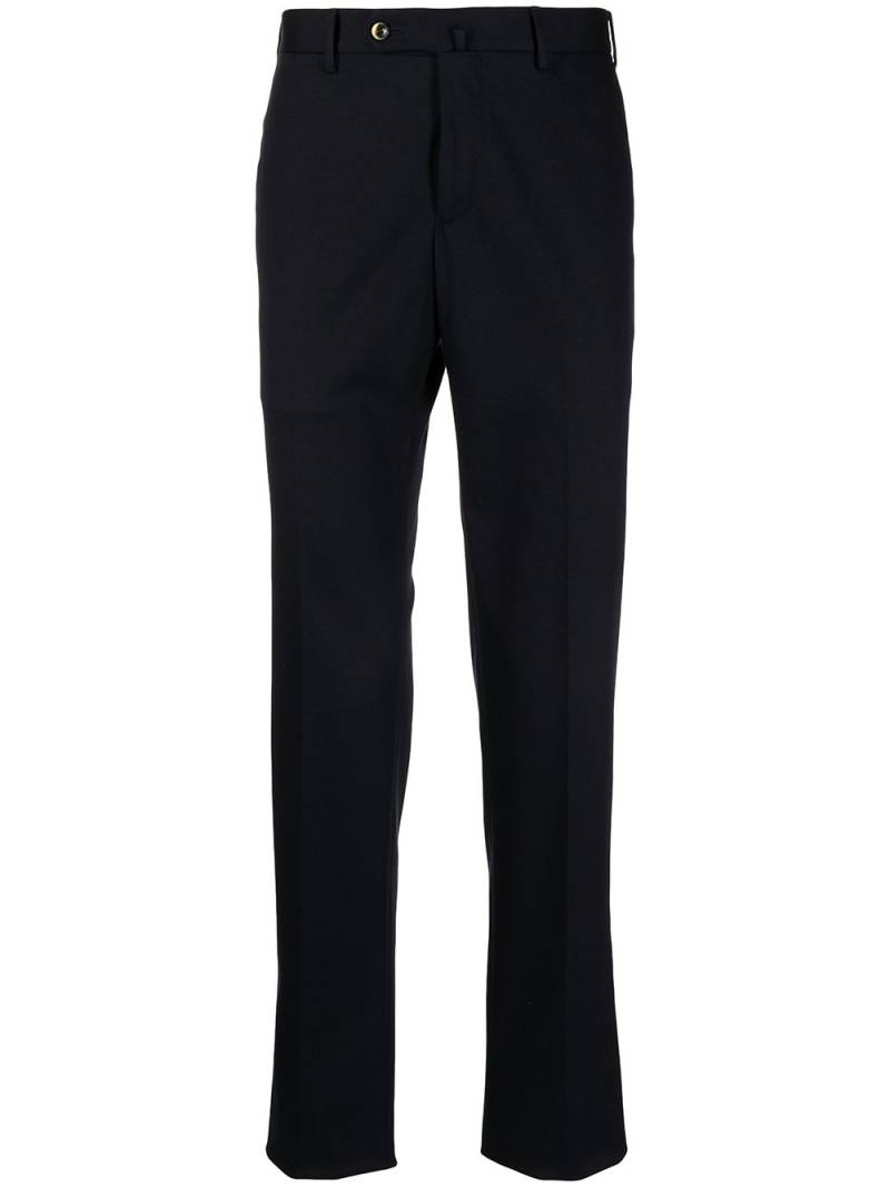 Pt01 tailored slim fit trousers - Black von Pt01